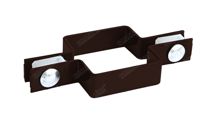 Крепление хомут 80х80 RAL 8017 изображение, анонсные картинки товара