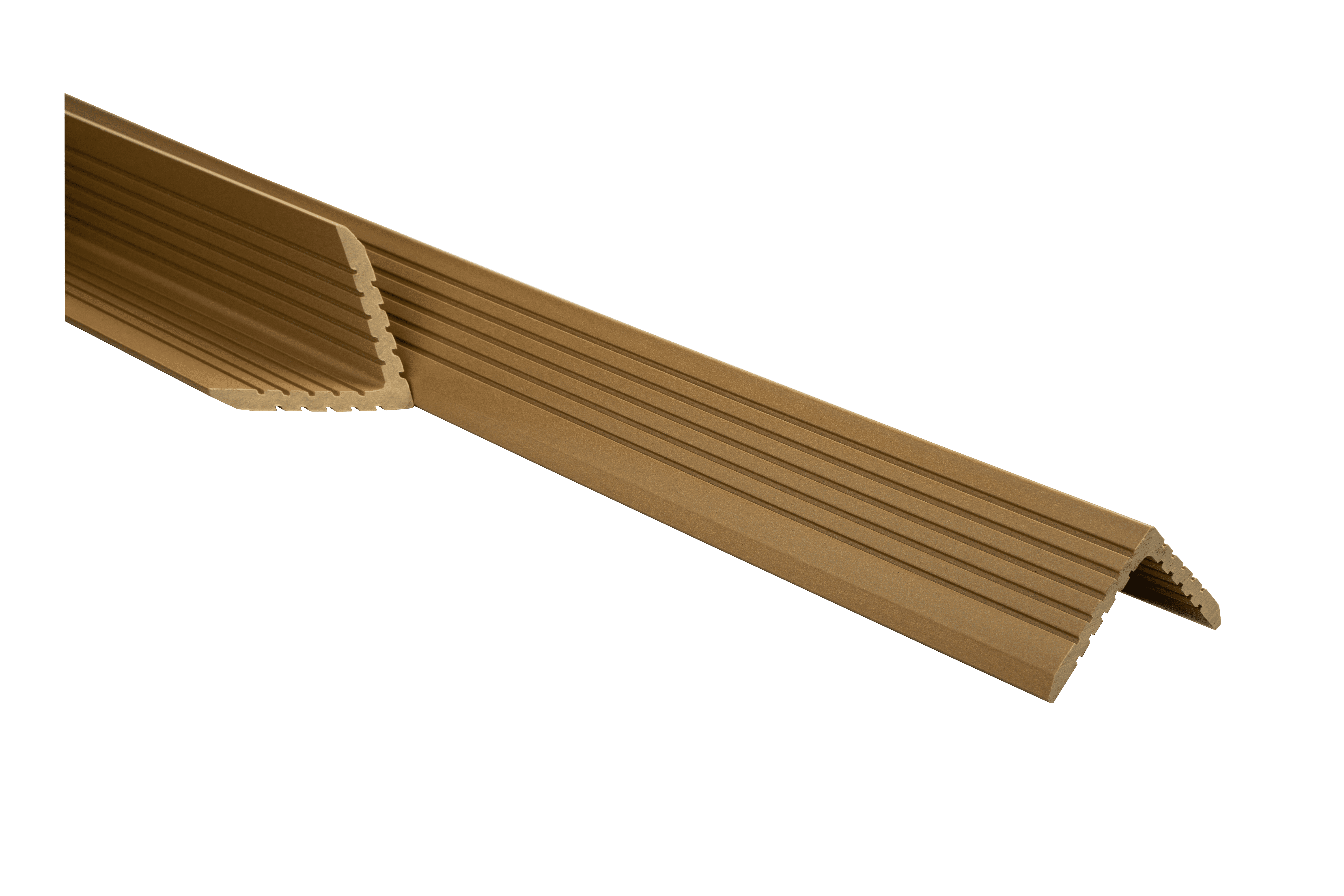 Уголок ДПК Grand Line внешний 56х56мм Винтаж Орех 3м изображение, анонсные картинки товара