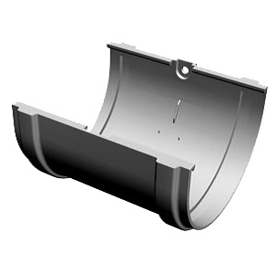 Döcke STANDARD Соединитель желобов 120 мм (Серый 7024) изображение, анонсные картинки товара