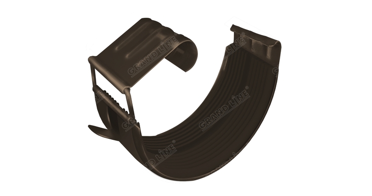 Соединитель желоба GL 150 мм RR 32 темно-коричневый изображение, анонсные картинки товара