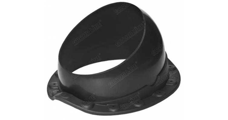 Проходной элемент Krovent Base-VT Wave 125/150 черный изображение, анонсные картинки товара