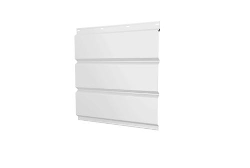 Софит металлический без перфорации 0,45 Drap с пленкой RAL 9003 сигнальный белый изображение, анонсные картинки товара