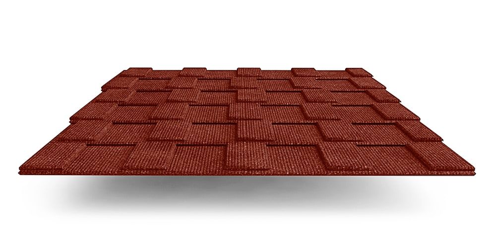 Лист Metrotile MetroViksen красный изображение, анонсные картинки товара