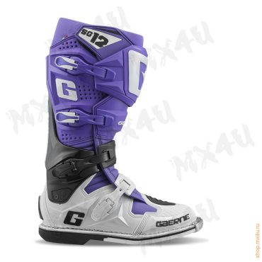 Мотоботы SG12 Purple Black White Limited Edition