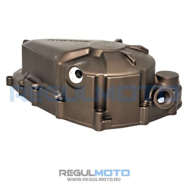 Крышка правого картера двигателя (сцепления) ZS172FMM PR, 6ск., коричневая 