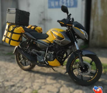 TEZ комплект боковых багажных сумок 2*32 литра ( желтый )