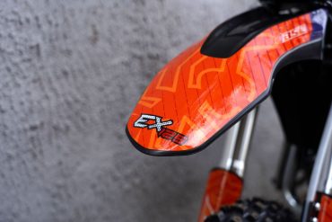 Питбайк BSE EX125 14 12 Blue Orange Ant (020)