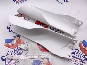 Husqvarna FORK PROTECTION SET WHITE защита перьев (белая ) без наклеек TC FC 16 22 // TE FE 17 23 // 701 17 19 ( 2500109410028 )