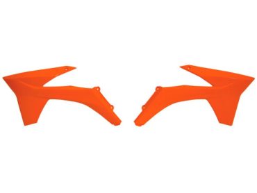 Боковины радиатора SX SXF125 450 11 12 # EXC EXCF125 500 12 13 оранжевые