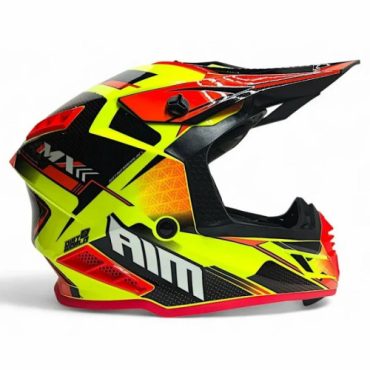 AiM Шлем RH855 (Fiber Glass) Swift Yellow Black