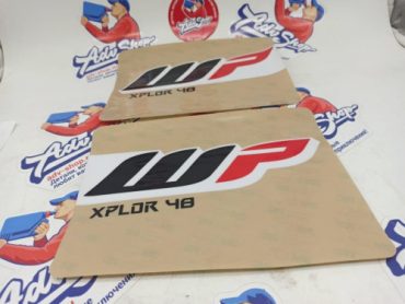 KTM комплект наклеек на вилку XPLOR 48 184x238 EXC EXCF 17-> ( 52000165 )