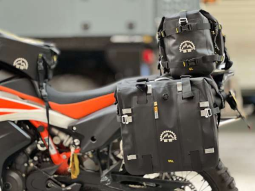 Tripfella Extreme Waterproof Saddle Bags SET ( 27 L+ 27 L ) комплект боковых сумок с крепежами // tfd 525 27х27
