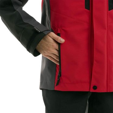 Dragonfly Мембранная куртка Quad Pro Woman V26 Red - Black - Grey