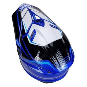 Мотошлем Shoei VFX WR 06 JAMMER сине бело черный