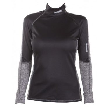 Starks Термокофта Warm Long Shirt Extreme женская черно серая