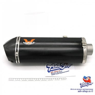 Wings Titanium Mufflers прямоточный титановый выхлоп ( black) -short 1050 ADV,1090 ADV / ADV R, 1190 ADV / ADV R, 1290 Super ADV R / S / T (13 20)