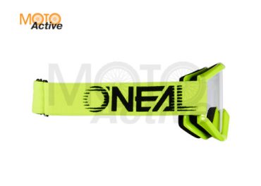 Маска кроссовая O'NEAL B Zero V.22, желтый, прозрачные линзы