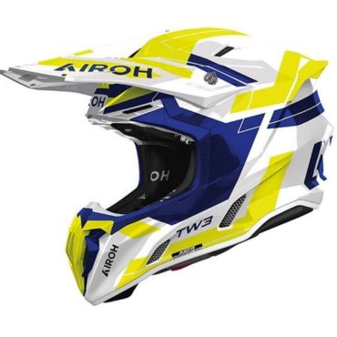 Airoh Шлем Twist 3 Dynasty Blue Yellow Gloss