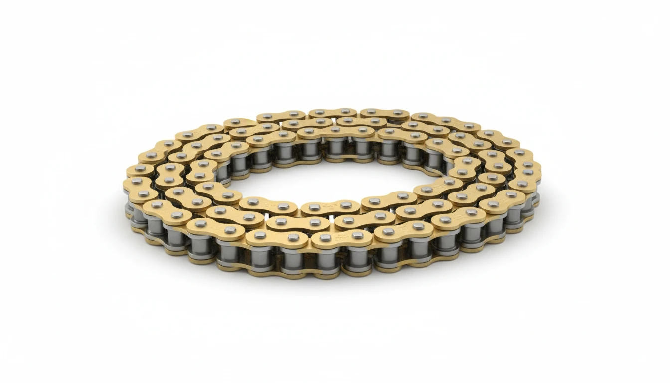 Цепь JTC 520 Z3 Gold & Silver 108 - фото 1