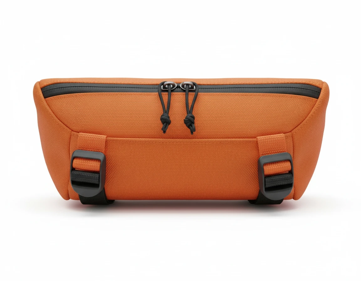 Сумка на руль G282 оранжевая - фото 1