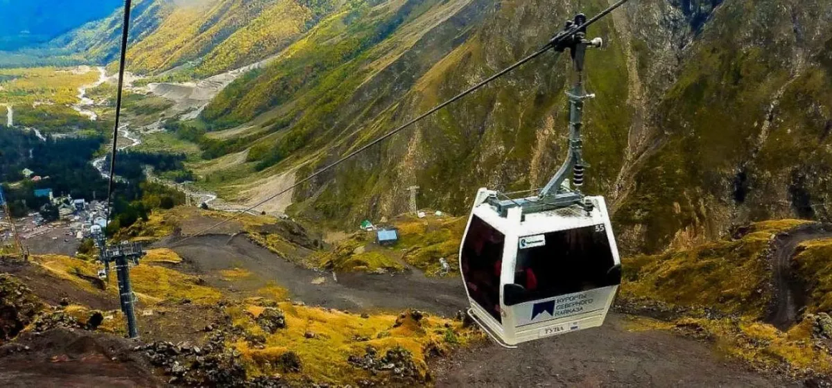 Téléphérique de l'Elbrouz : Une montée et une descente dans la journée (1 adulte)