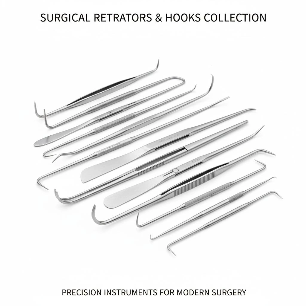 Ретрактор, гортанный с рукояткой, 16 мм