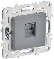 SKANDY Розетка компьютерная RJ45 кат.6 SK-K02Gr серый IEK