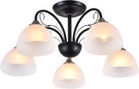 Люстра E27*60W Черный/Бронза O590*280 (в коробке 5 шт)