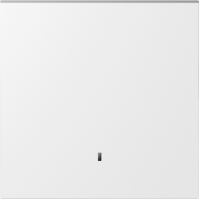 Клавиша 1-я с подсветкой, матовый белый, серия S08