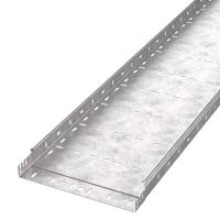 Лоток перфорированный Профи HDZ 300х50х6000 (1,5 мм) (12 м/уп) Промрукав