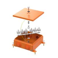 Коробка металлическая огнестойкая 70-0380-FR6.0-12 E15-E120 RAL2004 150x150x60 (6 шт/кор) Промрукав
