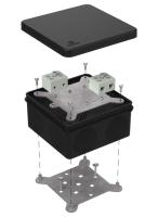 Коробка огнестойкая для о/п двухкомпонентная 60-0300-FR10.0-4 Е15-Е120 RAL9005 100х100х50 (14 шт/кор) Промрукав