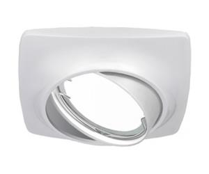 CA069 Светильник Gauss Metal Exclusive Круг. Белый перламутр  Gu5.3 1/100