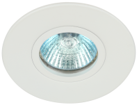 Встраиваемый светильник алюминиевый ЭРА KL83 WH MR16/GU5.3 белый