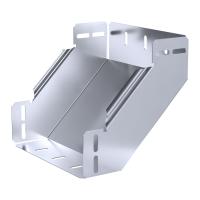 Угол вертикальный внутренний 90 градусов Стандарт INOX (AISI 316) 200х80 Промрукав