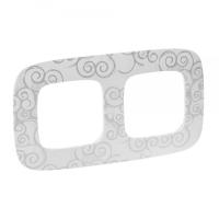 Legrand Valena ALLURE Нарцисс хром Рамка 2-ая