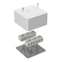 Коробка огнестойкая для кабель-канала 40-0460-FR6.0-12 Е15-Е120 RAL9003 85х85х45 (44 шт/кор) Промрукав