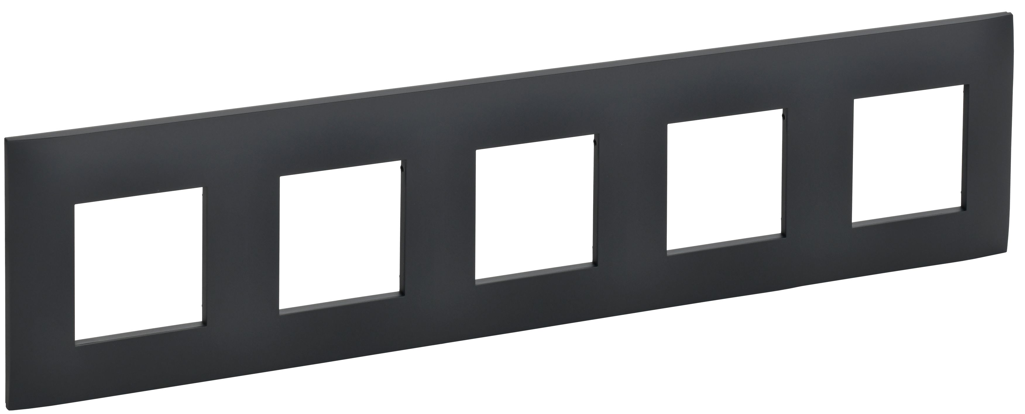 SKANDY Рамка 5-местная SK-F05G графит IEK