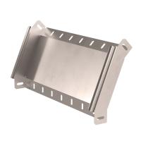 Угол вертикальный внешний 45 градусов Стандарт INOX (AISI 409) 400х50 Промрукав