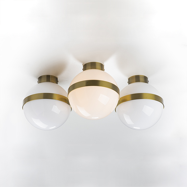 812111 Люстра GLOBO 1х40W E14 antique bronze/white