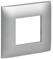 SKANDY Рамка 1-местная SK-F01S серебряный IEK