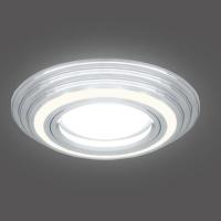 BL138 Светильник Gauss Backlight Кругл. Хром. Gu5.3  3W  LED 3000K 1/40