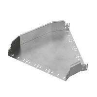 Угол горизонтальный 45 градусов Профи INOX (AISI 304) 500х50 (1,0 мм) Промрукав