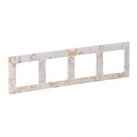 Legrand Valena LIFE Ампир белый Рамка 4-ая
