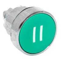 Исполнительный механизм кнопки "II" XB4 зеленый плоский возвратный без фиксации IP65 EKF