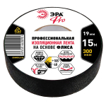 PROFLEEC1915  Изолента ЭРА PRO PROFLEEC1915 на основе флиса 19мм х 15м 300 мкм черная