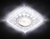 S234 W/CH/WH белый/серебро/MR16+3W(LED WHITE)