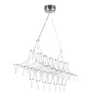 *SL6603.103.17 Светильник подвесной ST-Luce Хром/Прозрачный LED 1*17W 4000K GRAVETTA