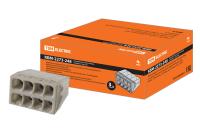 Строительно-монтажная клемма КБМ-2273-248 (2,5мм2) с пастой TDM