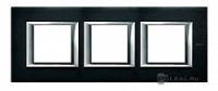 BT Axolute Антрацит Рамка 2+2+2 мод прямоугольная (надпись горизонтально)